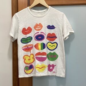 rag & bone Multicolor Graphic T-Shirt